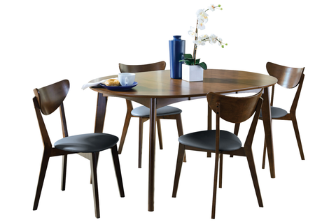 Asia Dining Table + 4 Chairs