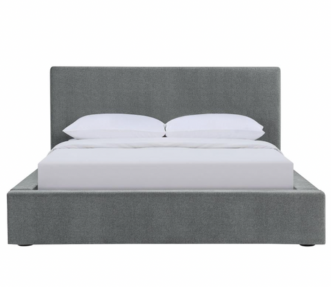 Macy Queen Sized Bed, Grey