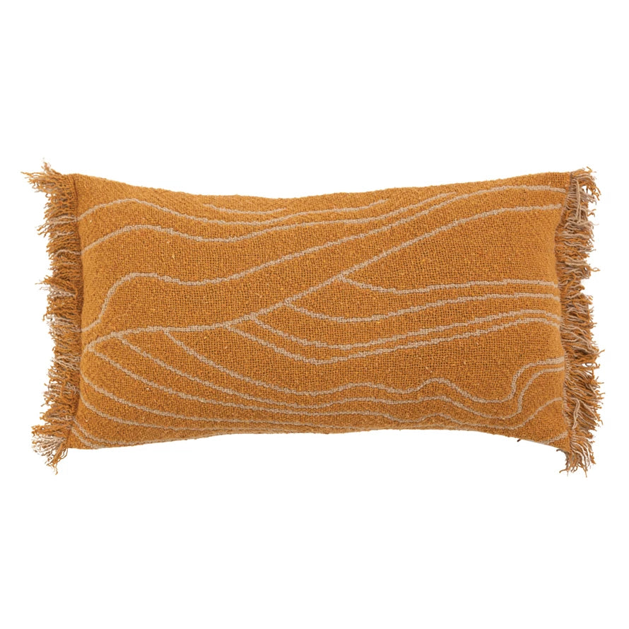 Turmeric Wave Pillow (Set of 2)