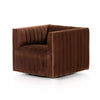 Augustine Swivel Chair, Auburn