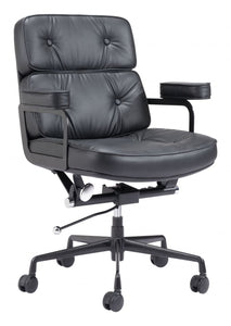 Smith's Black Office Chair