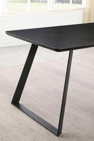 Onyx Ceramic Top Dining Table