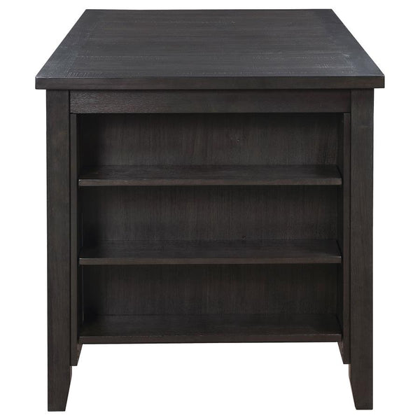 Preston Counter Height Table And Storage