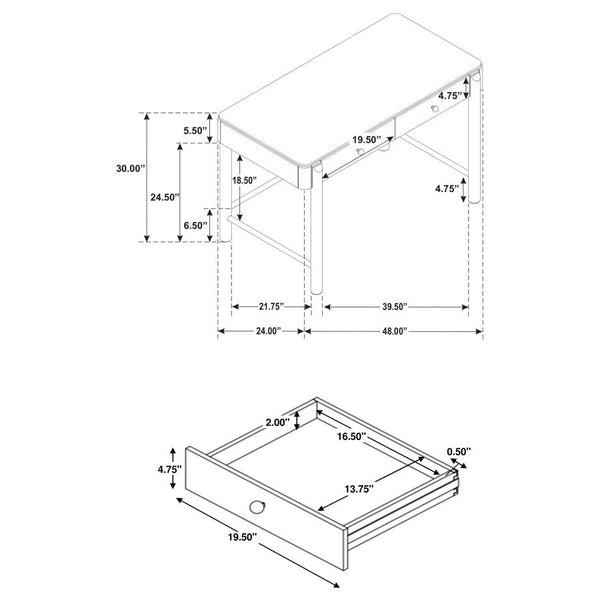 Anni Table, Natural