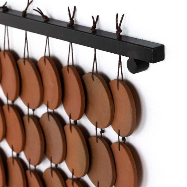 Terracotta Ceramic Wall Hanging