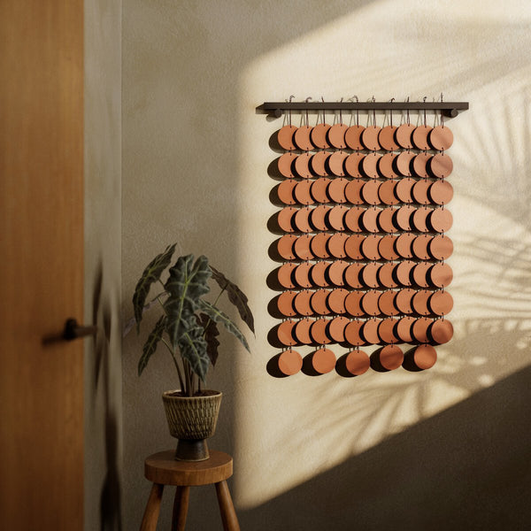 Terracotta Ceramic Wall Hanging