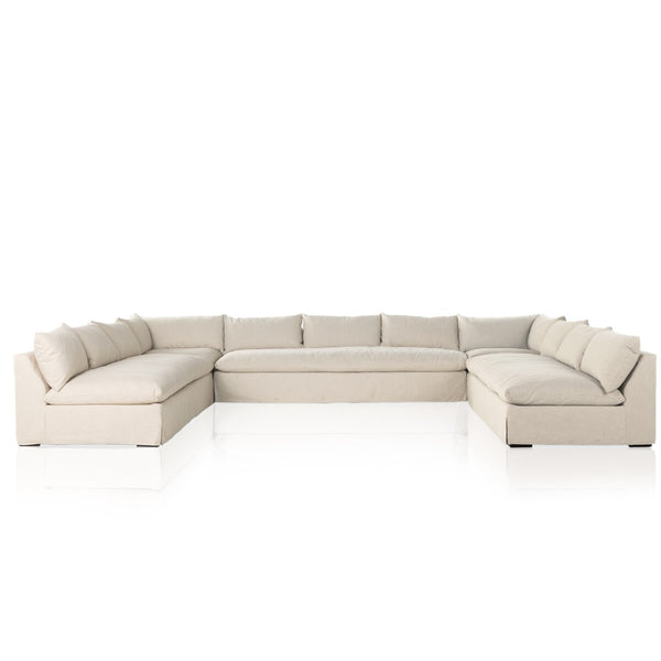 Grant Slipcover 5-Piece Sectional