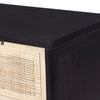 Sydney Dresser, Black with Cane