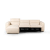 Radley Power Recliner 3-Piece Sectional W/ Chaise Cream