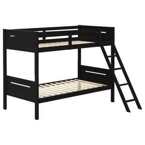 Mara Twin Bunk Bed Black