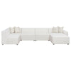 Dakota Sectional, 6 piece, Cream