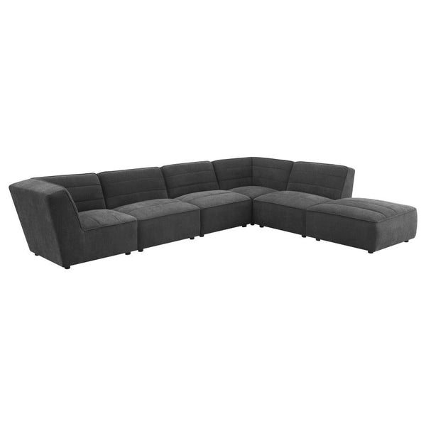 6 Month Rental Plan | Koa Sectional, 4 piece, Charcoal | From 219/mo