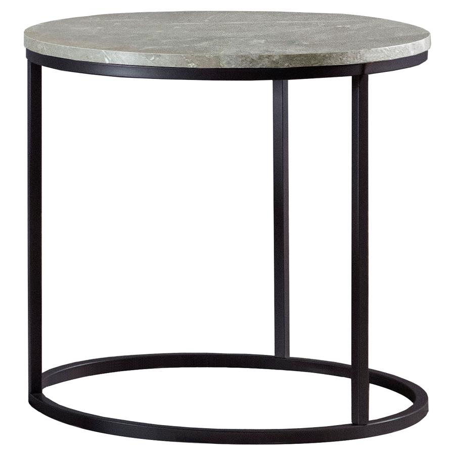 Stone side table