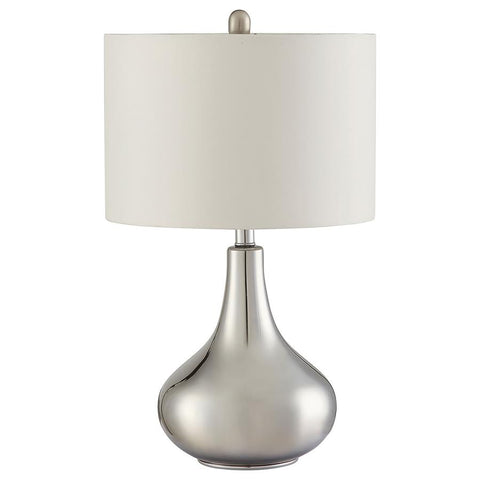 3 Month Rental | Silver Table Lamp (Set of 2) | From $67/mo