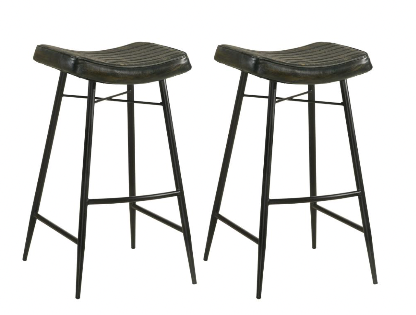 Morgan Bar Stool (set of 2) Black