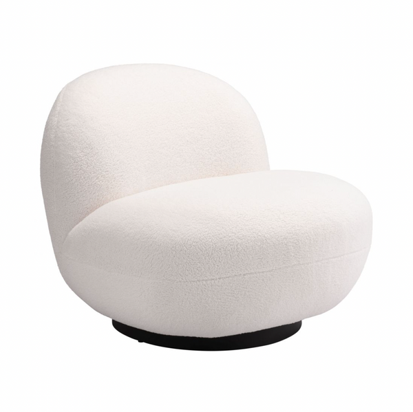 Maya Accent Chair, Cream