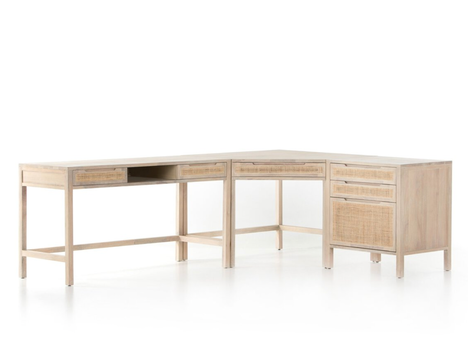 Clarice L-shaped Desk