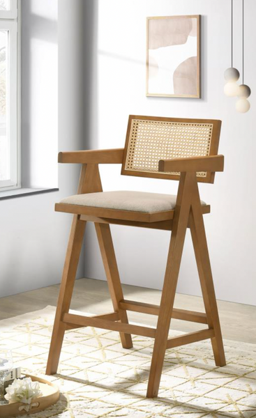 Rattan Bar Stool (set of 2)