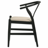 Black Wishbone Dining Chair (Set of 2)