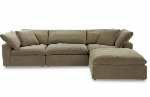 Dessert Sage 4 Piece Sectional