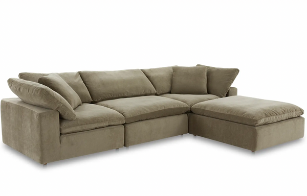 Dessert Sage 4 Piece Sectional