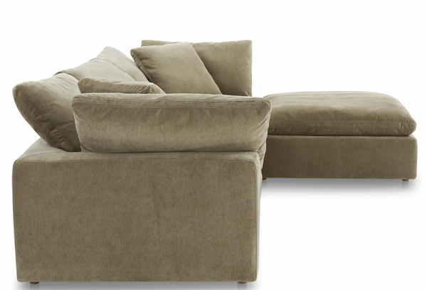 Dessert Sage 4 Piece Sectional