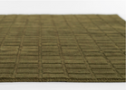 Checkered Olive Rug 7'-10'' x 10'