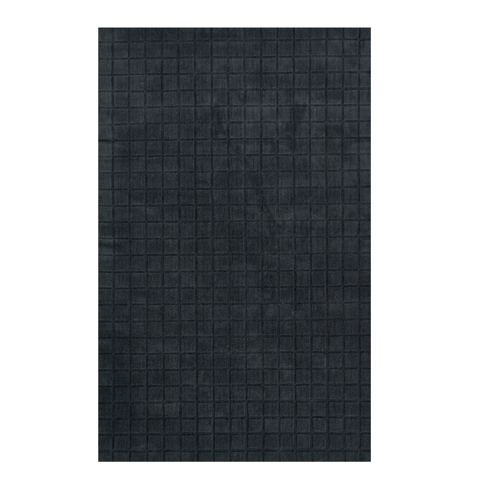 Checkered Navy Rug 7'-10'' x 10'