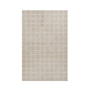 Beige Crisscross Rug 8' x 10'