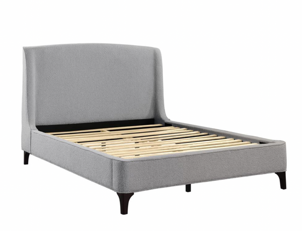 Mosby King Sized Bed, Grey