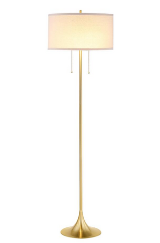 Elma Gold Floor Lamp