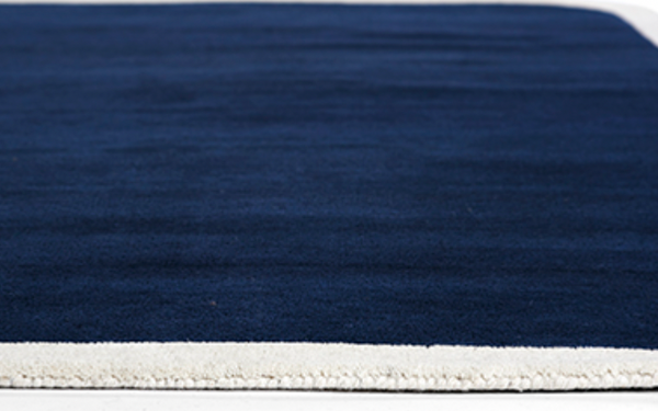 Trixie Rug - 8" x 10", Navy Blue