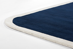 Trixie Rug - 8" x 10", Navy Blue