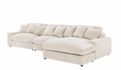 Jadson Sectional, 4 piece, Light Beige