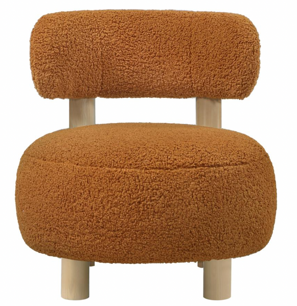 Zan Accent Chair, Amber