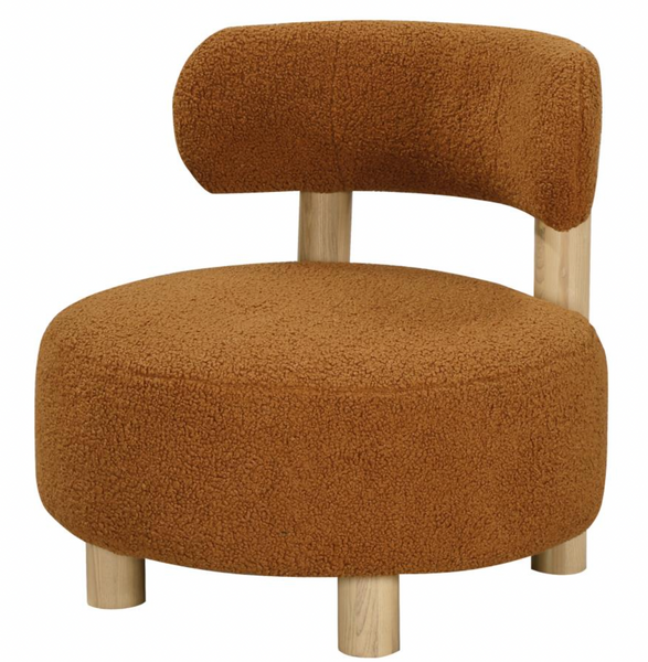 Zan Accent Chair, Amber