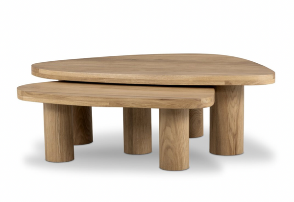 Lyra Oak Nesting Tables