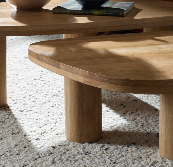 Lyra Oak Nesting Tables