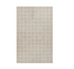 Beige Crisscross Rug 8' x 10'