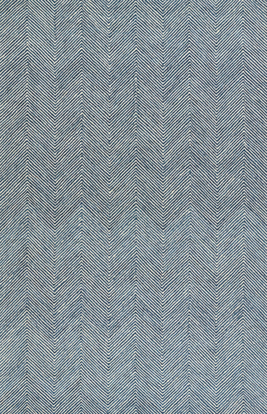 Blue Stripes Rug - 5"0 x 8"0"