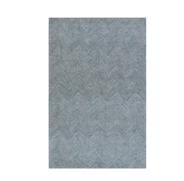 Blue Stripes Rug - 5"0 x 8"0"