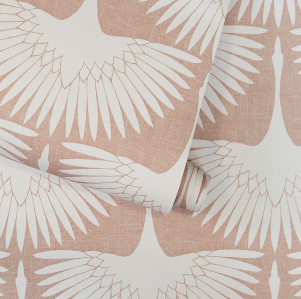 Feather Flock Peel and Stick Wallpaper