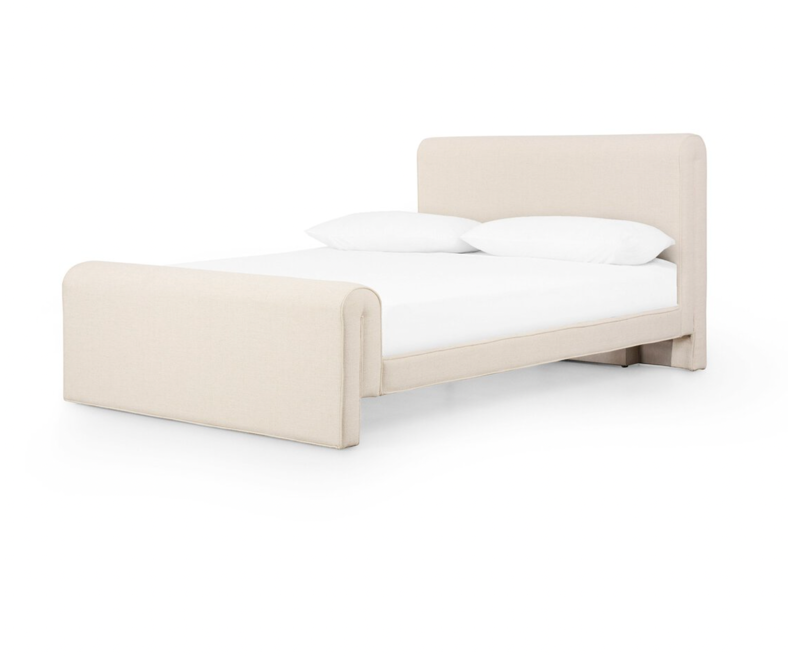 Sophie Queen Bed, Cream