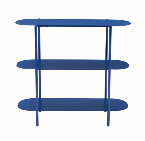 Tres Tiered Shelf, Blue