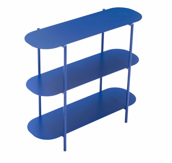 Tres Tiered Shelf, Blue