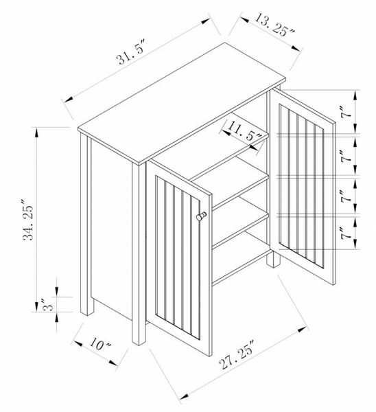 Mar Entry Cabinet