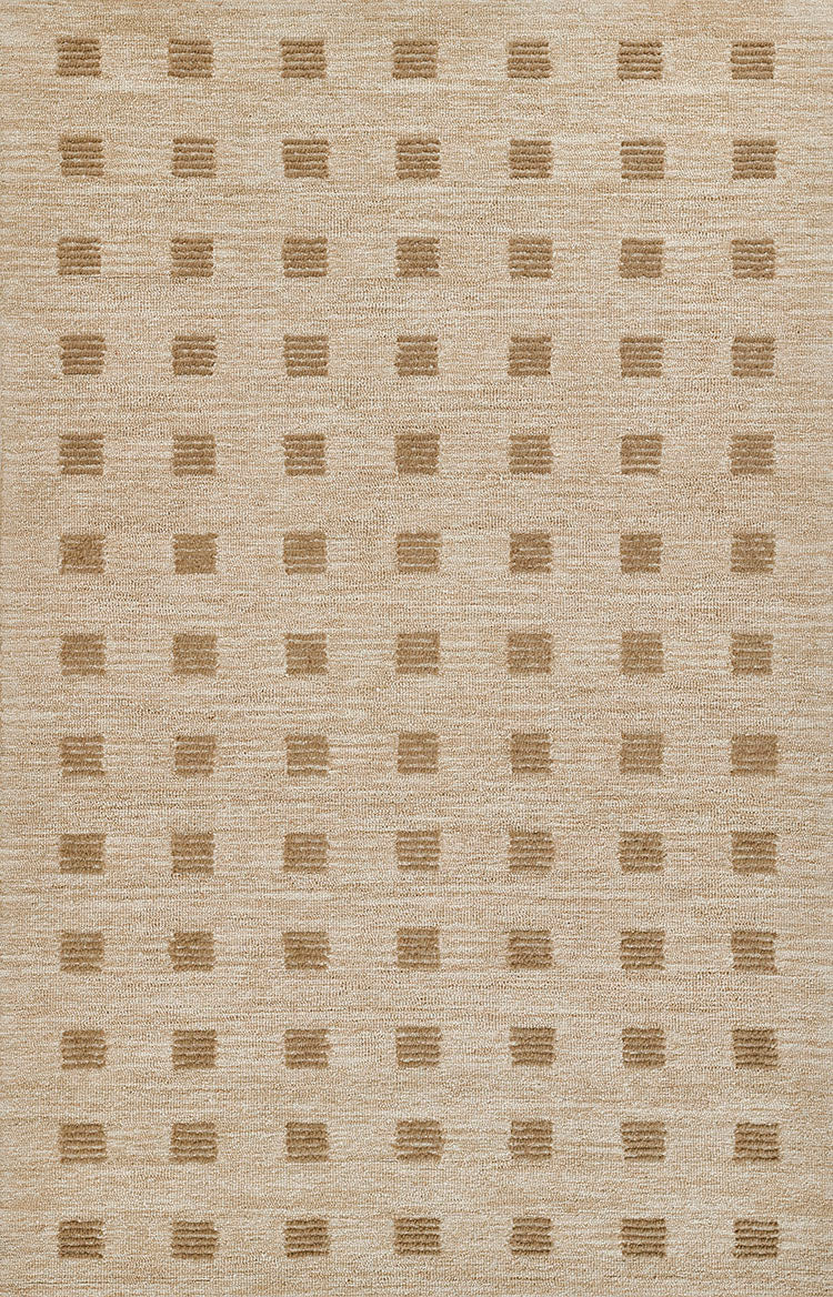 Lark Rug - Beige 9"x12"