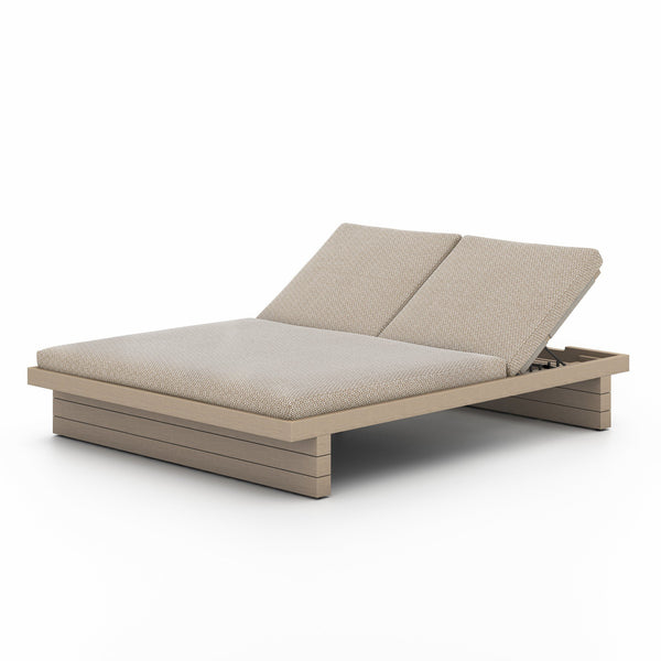 Leroy Outdoor Double Chaise