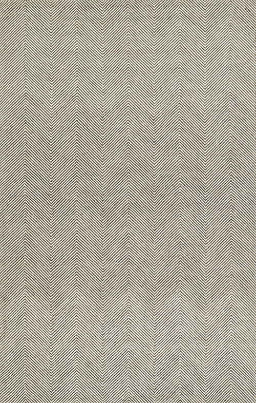 Grey Zigzag 8' x 10'