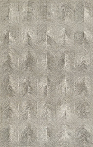 Grey Zigzag 8' x 10'